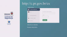 Central de Segurança do Estado do Paraná - Tutorial